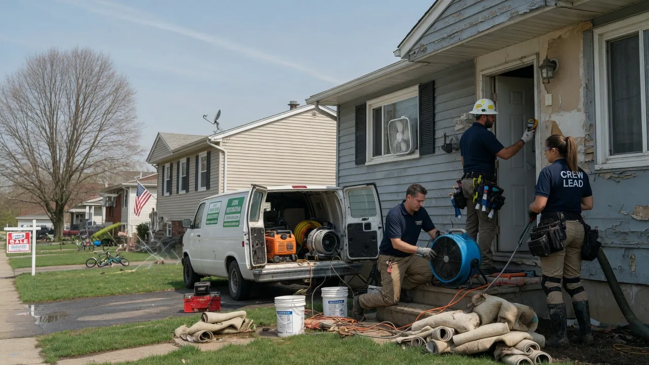 Flood Cleanup in Vinton, CA near me